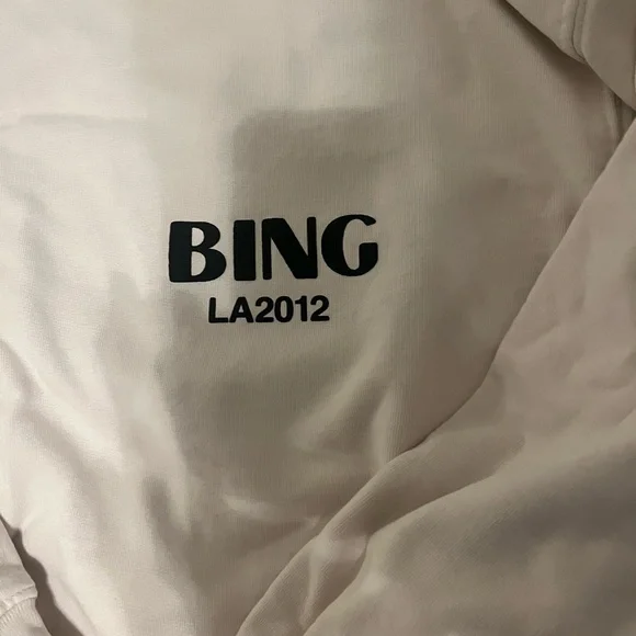 Anine Bing soft pink future heirlooms Los Angeles sweatshirt - Picture 4 of 8